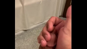 Masturbating in the washroom