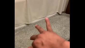 Masturbating in the washroom