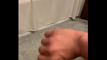 Masturbating in the washroom
