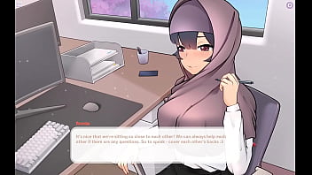 Tsundere milfin hentai game pornplay ep 6 my boss is teasing me with her massive tits getting our of the perfect cleavage