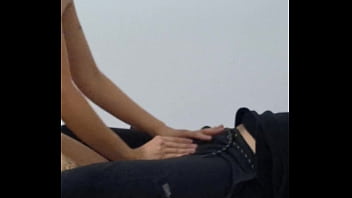 Hot stepdaughter sucking her stepdad off until he cums