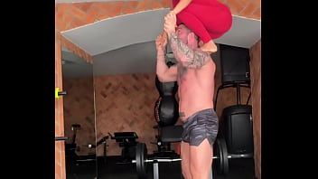 Backstage from gym flashing and before the scene with atlanta moreno and maximo garcia