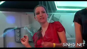 Uncensored and wild orgy pleasuring with lusty sweethearts and males