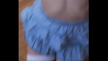 Hands tied above her head candie's ready for whatever i bring that bulge isn't hiding anything