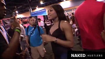 Sucking multiple 12 inch dicks outside in broad daylight