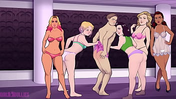 Mean girl bullies nerd couple with wedgies story