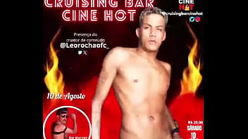 Grande inauguração do cruising bar cine hotdia 10 de agosto sábado horá 18hrvalor da r$ 20
