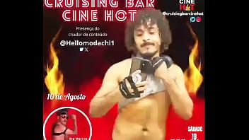 Grande inauguração do cruising bar cine hotdia 10 de agosto sábado horá 18hrvalor da r$ 20