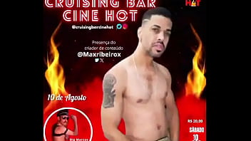 Grande inauguração do cruising bar cine hotdia 10 de agosto sábado horá 18hrvalor da r$ 20