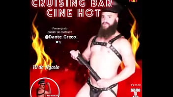 Grande inauguração do cruising bar cine hotdia 10 de agosto sábado horá 18hrvalor da r$ 20