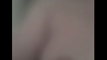 Exgirlfriend rubbing her titts then pussy