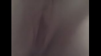 Exgirlfriend rubbing her titts then pussy