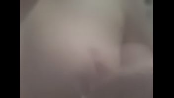 Exgirlfriend rubbing her titts then pussy