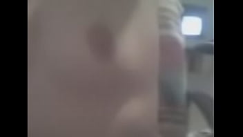 Exgirlfriend rubbing her titts then pussy