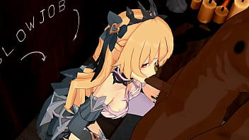 Fischl blow job hentai genshin impact mmd 3d clear blue clothes clip Fischl blow job hentai genshin impact mmd 3d clear blue clothes clip
