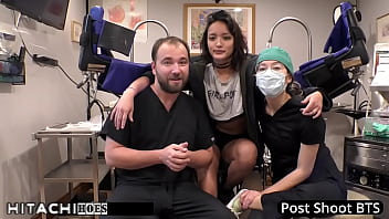 Human guinea pig gets mandatory hitachi orgasms from nurse channy crossfire