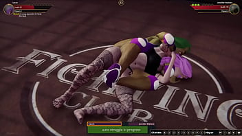 Cassie vs jennifer nf3d female mma combat ring