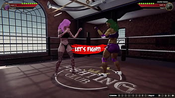 Cassie vs jennifer nf3d female mma combat ring Cassie vs jennifer nf3d female mma combat ring