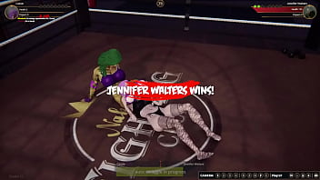 Cassie vs jennifer nf3d female mma combat ring