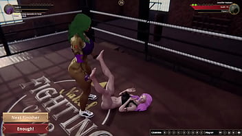 Cassie vs jennifer nf3d female mma combat ring