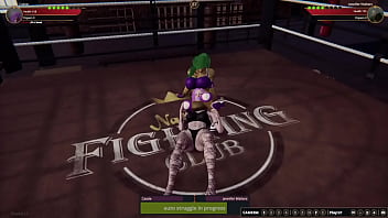 Cassie vs jennifer nf3d female mma combat ring