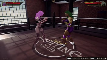 Cassie vs jennifer nf3d female mma combat ring