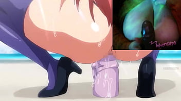 Chubby goth girl with big boobs watching hentai imaria episode 4 watching hentai with ivyadventure