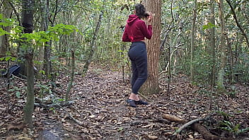 I met a stranger while i was naked in the woods