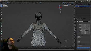 Building the leticia scene body morphing part 2 blender based