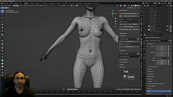 Building the leticia scene body morphing part 2 blender based