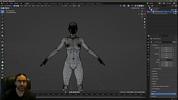 Building the leticia scene body morphing part 2 blender based