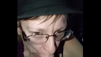 Giving a blowout on my hubbys dick