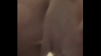 Shower fun oil soapy tits and ass shaving and orgasm