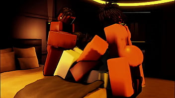 Roblox snowbunny gets gangbanged at a club