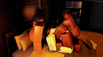 Roblox snowbunny gets gangbanged at a club