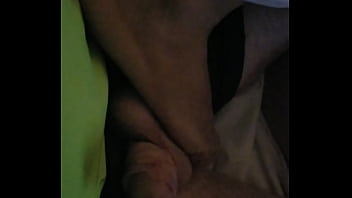 Lena massages my balls and cock