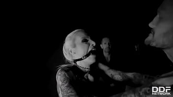 Shackled gagged & spanked