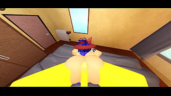 Whorblox doggy style hot pov