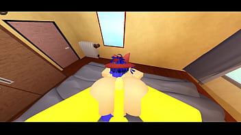 Whorblox doggy style hot pov