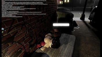 Fucking a bitch beside the hotel