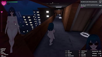 Secret flasher manaka quests in apartament local voyeur game