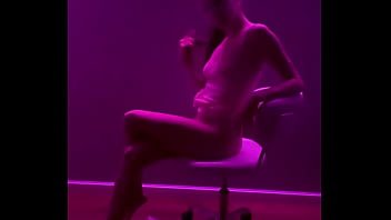 Sexy bunny is playing with her pussy