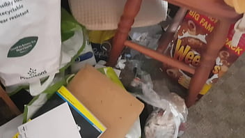 Untidy flat needs a good sorting out