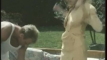 Classic british slut louise gets fucked in the garden