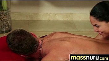 Sweetie gives a hot slippery nuru massage 4
