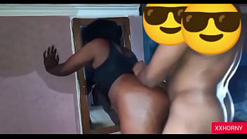 My boss watching me clean his room so he got horny and fucked my pussy so hard