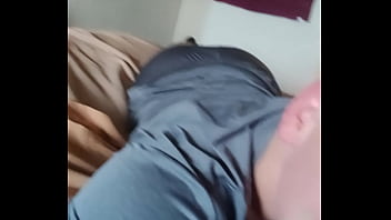 Smiling before filming