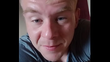 Smiling before filming