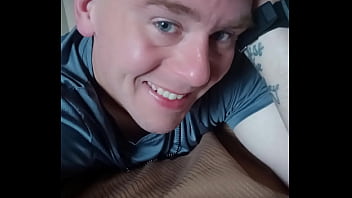 Smiling before filming