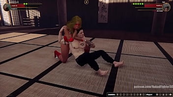 Candy vs gigi nf3d mixed kinky combat